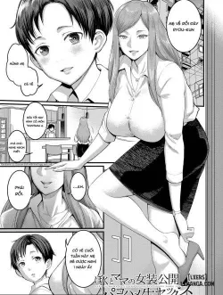 Boku to Mama no Josou Koukai Pakohame Nama Sex